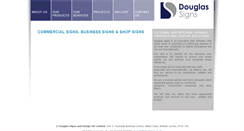 Desktop Screenshot of douglassignsukltd.co.uk